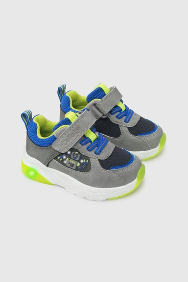 ZAPATILLA LUCES COLLOKY CAMINANTE NIÑO GRIS