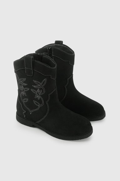 BOTA CASUAL COLLOKY KID NIÑA NEGRO