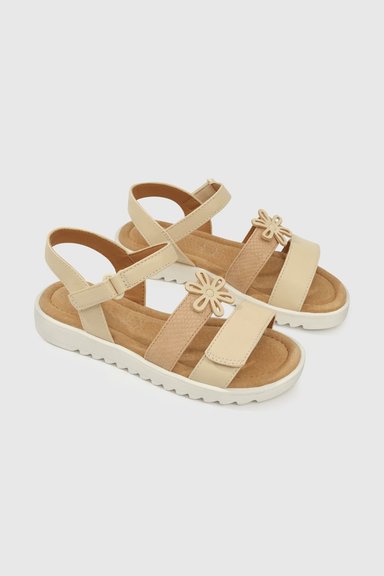 SANDALIA CASUAL COLLOKY KID NIÑA CAFÉ