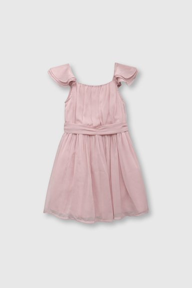 VESTIDO CASUAL COLLOKY KID NIÑA ROSADO