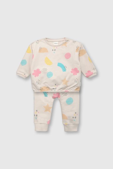 CONJUNTO COLLOKY  BEBÉ NIÑA STPO0466V24 BEIGE