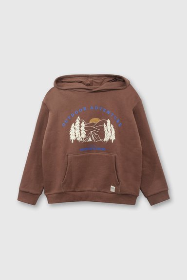 POLERA COLLOKY  NIÑO PLPO4960I24 CAFÉ