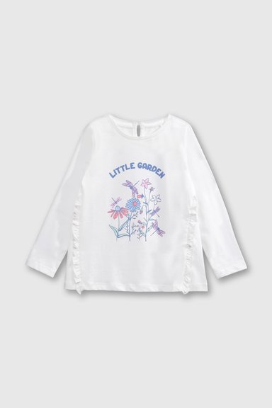 POLO COLLOKY  NIÑA POJE8809V25 BLANCO