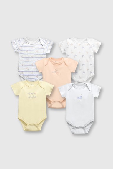 PACK BODYS COLLOKY  BEBÉ NIÑO STJE0711V24 GRIS