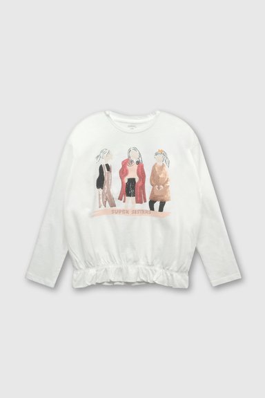 POLO COLLOKY  NIÑA P1JE1410I24 BLANCO