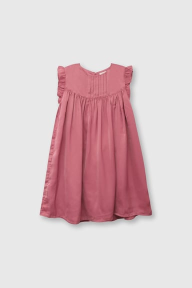 VESTIDO CASUAL COLLOKY KID NIÑA ROSADO - 1
