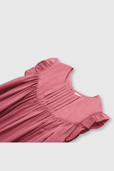 VESTIDO CASUAL COLLOKY KID NIÑA ROSADO - 3