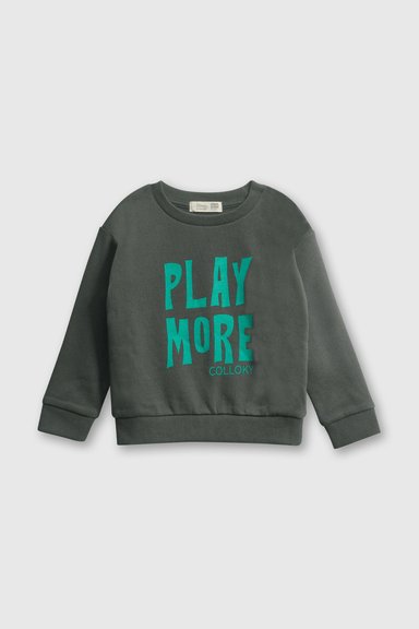 POLERA COLLOKY  NIÑO PLPO8311I24 GRIS