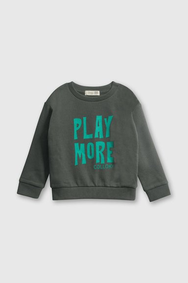 POLERA COLLOKY  NIÑO PLPO8311I24 GRIS - 1