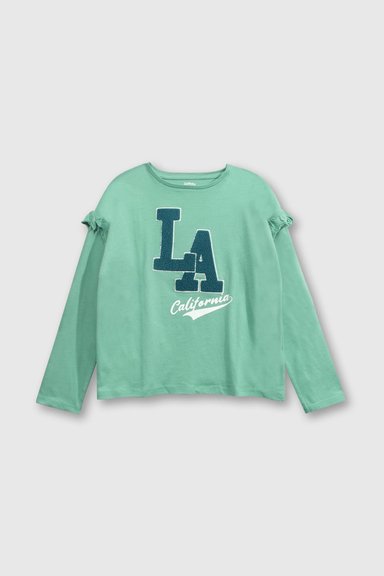 POLO COLLOKY  NIÑA POJE7470I24 VERDE