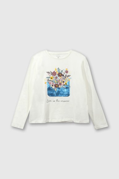 POLO COLLOKY  NIÑA P1JE0410I24 BLANCO