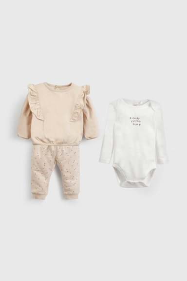 CONJUNTO COLLOKY  NIÑA STPO1275I25 BEIGE