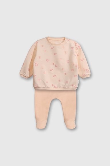 CONJUNTO COLLOKY  BEBÉ NIÑA OEPO0210V25 BLANCO