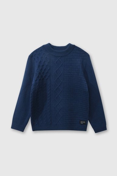 SWEATER COLLOKY  NIÑO SWLA1150I24 AZUL