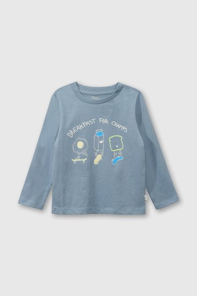 POLO COLLOKY  NIÑO POJE4540I24 CELESTE