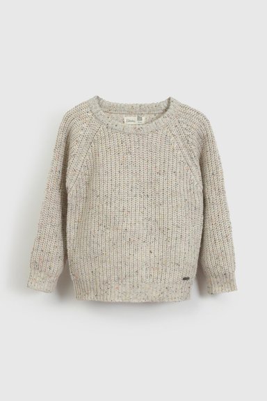 SWEATER COLLOKY  NIÑO SWLA0377V26 BEIGE