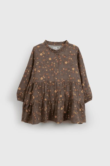 VESTIDO CASUAL COLLOKY KID NIÑA NEGRO - 1