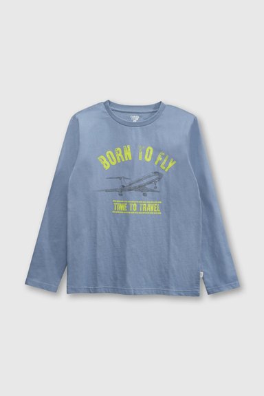 POLO COLLOKY  NIÑO POJE8140I24 CELESTE