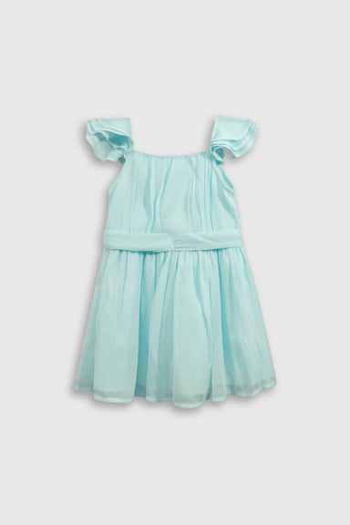 VESTIDO CASUAL COLLOKY KID NIÑA CELESTE - 2