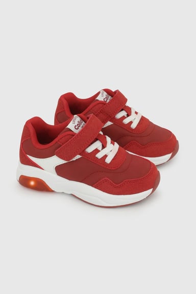 ZAPATILLA LUCES COLLOKY CAMINANTE UNISEX ROJO - 1