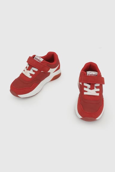 ZAPATILLA LUCES COLLOKY CAMINANTE UNISEX ROJO - 4