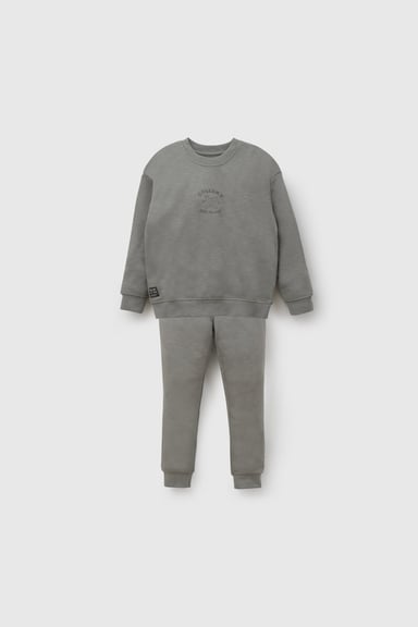 PANTALÓN BUZO CASUAL COLLOKY KID NIÑO VERDE - 4