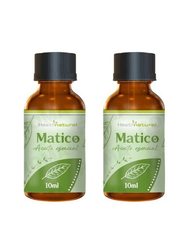 PACK 2 ACEITE ESENCIAL DE MATICO HEALTHNATURAL 20ML