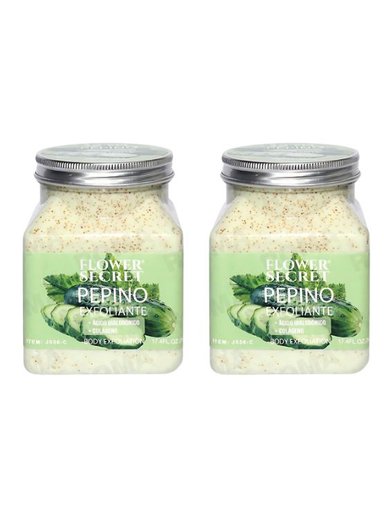 PACK 2 CREMA EXFOLIANTE PEPINO FLOWER SECRET 1000ML