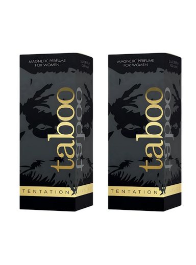PACK 2 PERFUME CON FEROMONAS PARA MUJER TABOO 20ML
