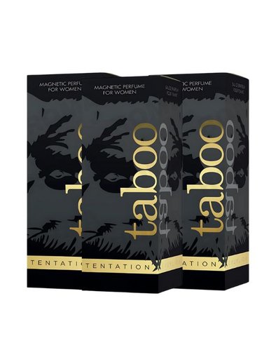 PACK 3 PERFUME CON FEROMONAS PARA MUJER TABOO 30ML