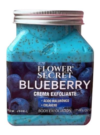 CREMA EXFOLIANTE BLUEBERRY FLOWER SECRECT 500ML