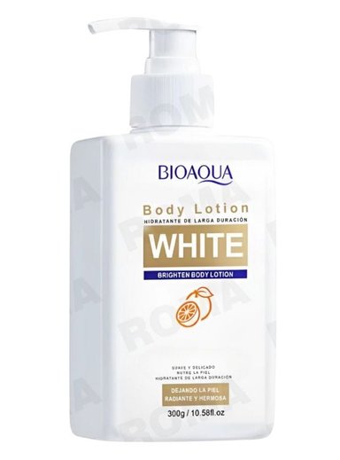 LOCIÓN CORPORAL WHITE CON VITAMINA C BIOAQUA 300G