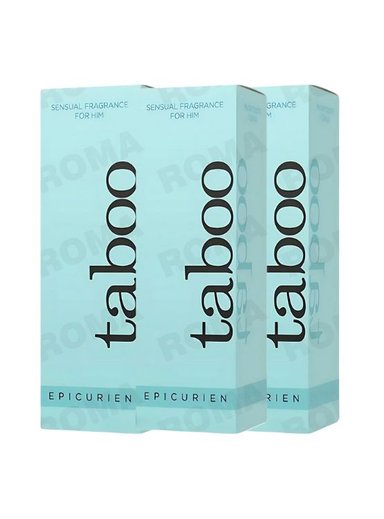 PACK 3 PERFUME CON FEROMONAS PARA HOMBRE TABOO 30ML