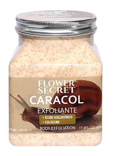 CREMA EXFOLIANTE CARACOL FLOWER SECRET 500ML
