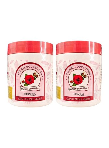 PACK 2 LOCIÓN CORPORAL FLORAL BIOAQUA 520ML