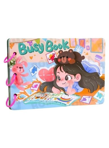 LIBRO DE PEGATINAS - SENSORIAL - JUEGO DIDÁTICO