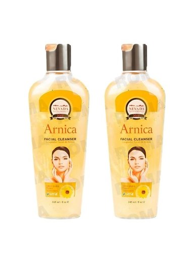 PACK 2 GEL LIMPIADOR FACIAL ÁRNICA 240ML NEVADA