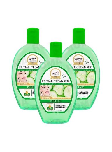 PACK 3 LIMPIADOR FACIAL DE PEPINO 225ML NEVADA