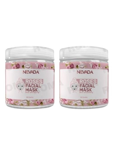 PACK 2 MASCARILLA FACIAL DE ROSAS 20UND NEVADA