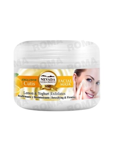 MASCARILLA FACIAL DE YOGURT Y LIMÓN 100G NEVADA