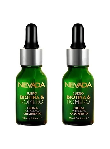 PACK 2 SERUM DE BIOTINA Y ROMERO 15ML NEVADA
