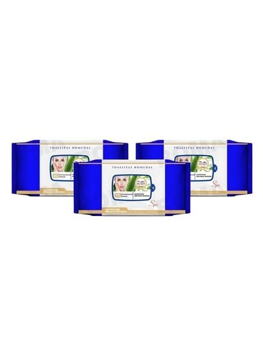 PACK 3 TOALLITAS DESMAQUILLANTES – ALOE VERA 30UND NEVADA