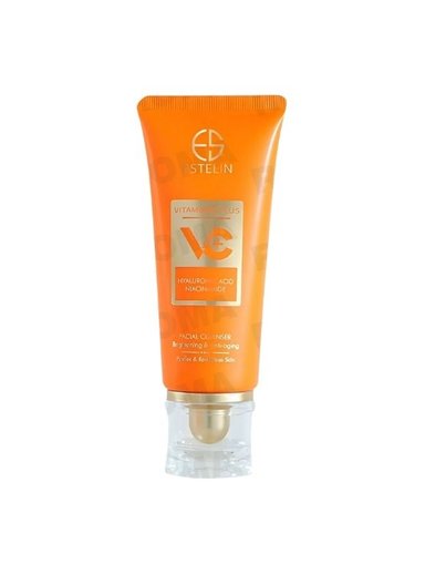 LIMPIADOR FACIAL VITAMINA C ÁCIDO HIALURÓNICO 80G ESTELIN
