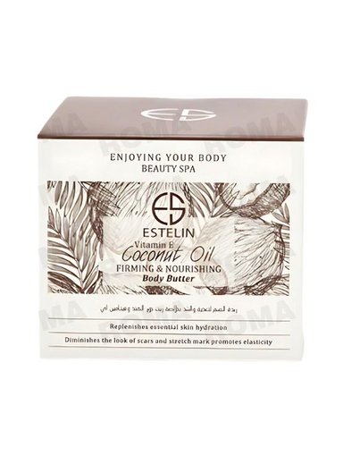 EXFOLIANTE DE ACEITE DE COCO Y VITAMINA E 250G ESTELIN