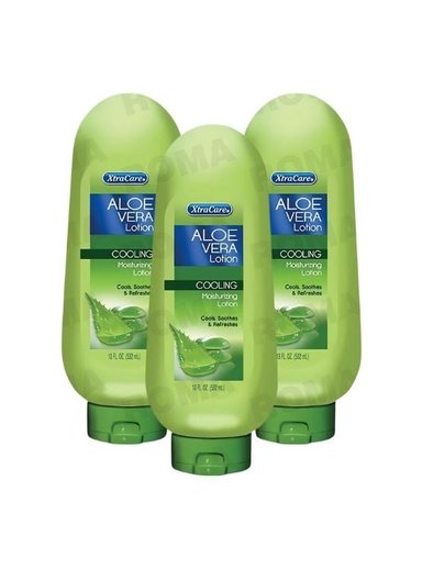 PACK 3 CREMA CORPORAL DE ALOE VERA 532ML XTRACARE