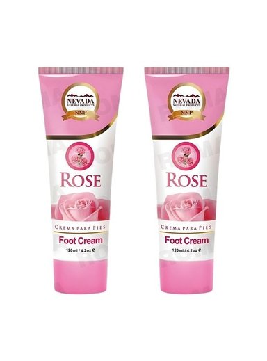 PACK 2 CREMA DE ROSAS PARA PIES 120ML NEVADA