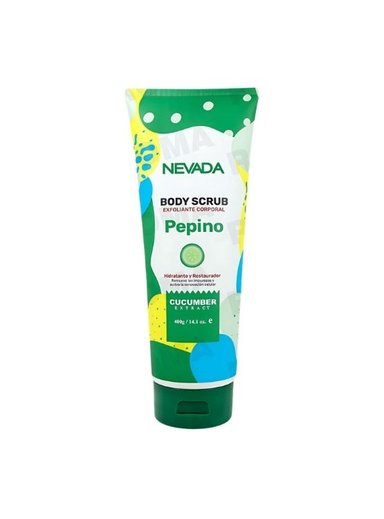 EXFOLIANTE CORPORAL DE PEPINO 400G NEVADA