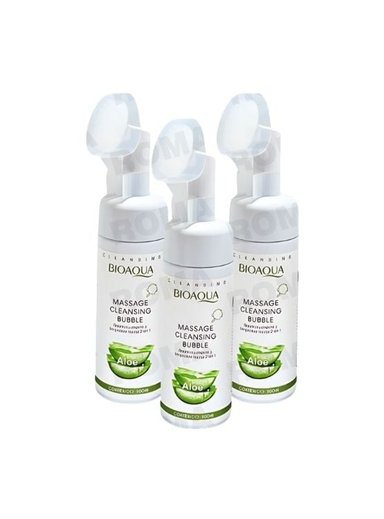 PACK 3 ESPUMA LIMPIADORA ALOE VERA 150ML BIOAQUA