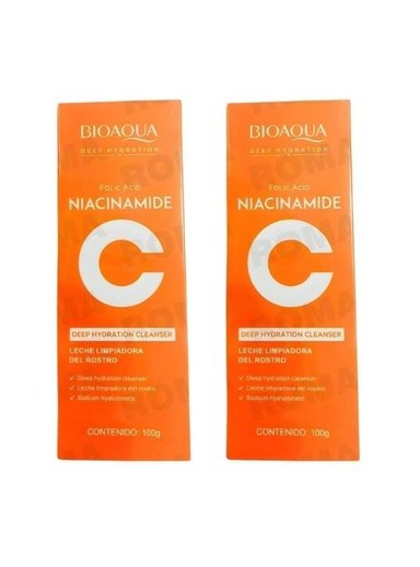 PACK 2 LIMPIADOR FACIAL EN GEL VITAMINA C 100G