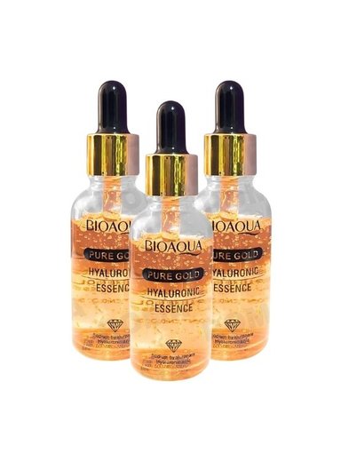 PACK 3 SÉRUM GOLD ÁCIDO HIALURÓNICO 30ML BIOAQUA